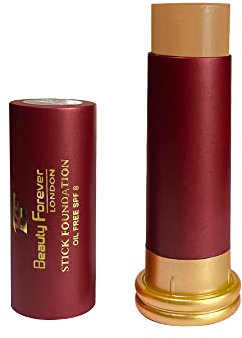 Beauty Forever Stick Foundation, Lightweight Formula Oil Free, Matte Finish Face Foundation, Suitable For All Skin Types, Friendly Cool Natural Looks, Available in 13 Shades (TROPICANA (SF101-A))