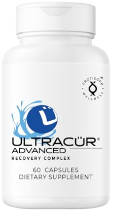 UltraCur Advanced Joint Support Supplement with High Absorption Curcumin - Extra Strength Protisorb Liquid Protein Scaffold - Supports Mobility & Flexibility with Devils Claw & Boswellia - 60 Capsules