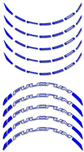 Adesivi compatibili con cerchi bici da strada Fulcrum Speed 40 Carbon 40mm