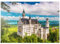MyPuzzle Schloss Neuschwanstein an einem Sommertag in Deutschland - Premium 1000 Teile Puzzle - MyPuzzle Sonderkollektion von Puzzle Galaxy