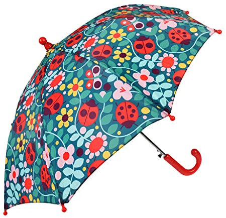 Rex London Marienkäfer Kinder Regenschirm, marienkäfer, Einheitsgröße