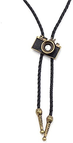 INCIDO Anhänger Halskette Mode Vintage Mini Kamera Halskette Männer Frauen Lange Pullover Kette Anhänger Halskette Geschenk Schmuck Weihnachts- und Valentinstagsgeschenke