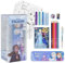 Frozen Malset 24-Teilig - Enthält Filzstifte und Buntstifte, Etui und Malheft - Schreibwarenzubehör für Kinder - Original Produkt in Spanien Designed