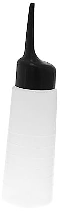 FRCOLOR Empty Applicator Bottle with Slant Hair Oiling Applicator Hair Color Bottle Refillable Container for Salon