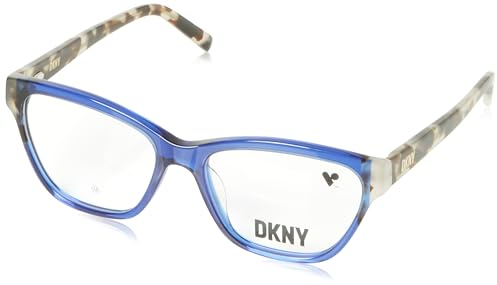 Dkny Unisex DK5057 Sunglasses, 425 Cobalt/Bone Tortoise, 53
