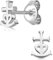 Materia Glaube Liebe Hoffnung Schmuck Silber 925 Ohrstecker SO-38-S