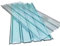 Panel para Tejado de Invernadero,1/3/5/7/10/12/16/18/20 Piezas Chapa Ondulada a Prueba de Lluvia,Placa de Iluminación de Fibra de Vidrio de 1.2mm,Chapa Tejado Transparente (0.9x1.9m/35x75in,1 pcs)