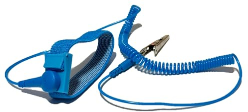 Aventurine Antistatische Handschlaufe, verstellbares Handgelenkband mit Erdungsdraht, elektrostatische Entladung, ESD, ermöglicht es Ihnen, sich selbst zu erden, während Sie an empfindlicher