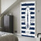 Leuchtturm Im Nautischen Stil Türfolie Selbstklebend Blaue Wellen Türaufkleber, Türtapete - Selbstklebende Türfolie Türposter Fototapete Diy Türbild, Vinyl Türtapete 95x215 cm