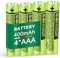 BK-40AAABU 4 Pack NI-MH 400mAh 1.2 V AAA Rechargeable Batteries for Panasonic Handsets Rechargeable Batterirs for Cordless Phones