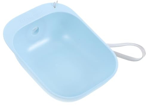 COSMEVIVI Outdoor Dog Water Bowl Pet Water Feeder No-spill Design Sturdy Abs Material for Travel