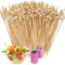 Lot de 200 brochettes à cocktail de 12 cm - Pour amuse-bouches - Pour l'été - Fête de mariage - Pour les collations, les amuse-bouches, Noël, les fêtes d'anniversaire