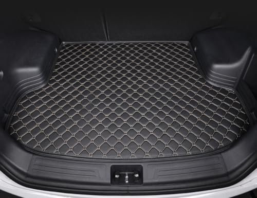 Auto Leder Kofferraummatten für Honda CRV EV 2023 2024 2025, Wasserdicht Kofferraum Cargo Schutzmatte, Auto Kofferraumwanne Innenmatte Zubehör