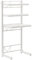 KOKANIGODVA Scaffale sopra Lavatrice a 3 Livelli, Mobile sopra WC Autoportante, Mobile sopra Lavatrice per Bagno o Lavanderia,Mensole bagno Senza Foratura/autoportante/Rimovibile