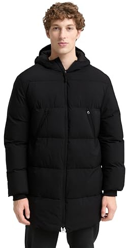 TOM TAILOR Denim Herren Puffer Parka mit Kapuze
