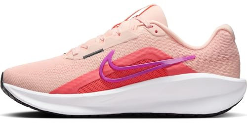 Nike Downshifter 13 Straßenlaufschuh für Damen Laufschuh, Washed Coral/Vivid Purple-Magic Ember, 40 EU