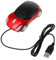 LIXSAZSE Vitesse Voiture en Forme Filaire Ergonomique Souris Optique Remplacement hôtel Portable 3 Touches Jeu Ordinateur Souris Accessoires