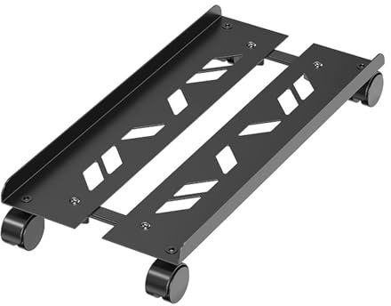 SELVFZ Computer Case Cart With Dustproof Coating And Wear Resistance For Home And Office Computer Trolleys