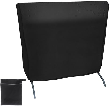 Klmnop Universal Archery Target Cover for Outdoor Practice - Weatherproof Protective Cover Fits Hunting Target Stands up to 34 Wide(Black)