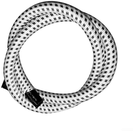 Tubo flessibile di ricambio per ferro da stiro a vapore, resistente alle alte temperature, in PVC e nylon, 12 m, tubo di conduzione del vapore ispessito per macchina da stiro (2 m)