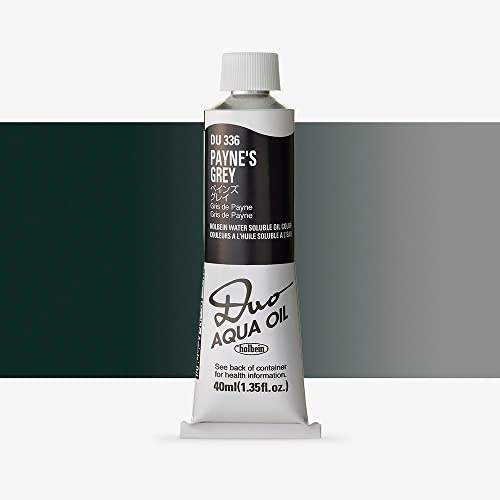 Holbein Duo-Aqua : Paynes Grey : 40ml tube