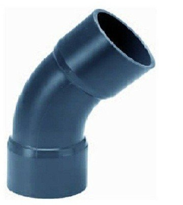 PVC Bogen 45° d 63 mm