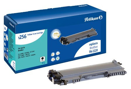 Pelikan 1257 Toner-Kit ersetzt Brother TN-2220, 2600 Seiten, schwarz