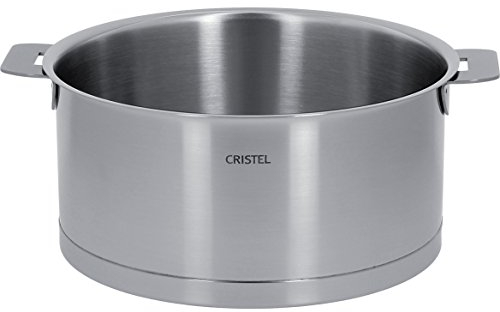 Cristel - C12QL - Casserole inox 12cm - sans poignée amovible - Collection Strate