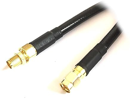 Antenne Verlängerungskabel Verlängerung Kabel H155 mit SMA Male/Female Steckern Länge 10m für Huawei B970 / E970 / B1000 / B2000 / LTE Router / LTE2 / B593
