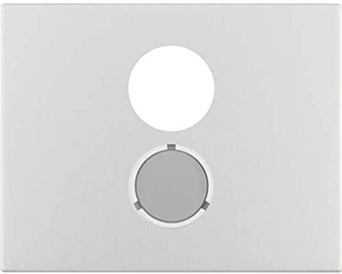 Tapa central para toma altavoz y conector mini, K.5, aluminio