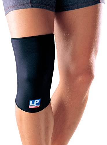 LP SUPPORT 706 Basic Kniebandage, Größe:XXL, Farbe:schwarz