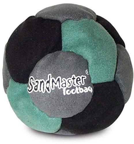 World Footbag SandMaster Hacky Sack Fußsack, grün/grau/schwarz