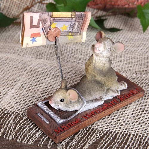 UDO Schmidt Mäuse in Falle mit Geldclip