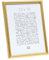Deknudt Frames - Cadre photo en résine pour photo 13x18cm - doré - pour accrocher ou poser - pour affiches ou posters - S011A4 13x18