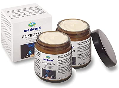 MEDOSAN 2er-Sparset | Weihrauch-Balsam | Massage-Balsam | Boswellia | Ayurveda-Medizin | bei Gelenkschmerzen und Steifheit | pflegt die Haut und lindert Irritationen | mit hochwertigen Inhaltsstoffen