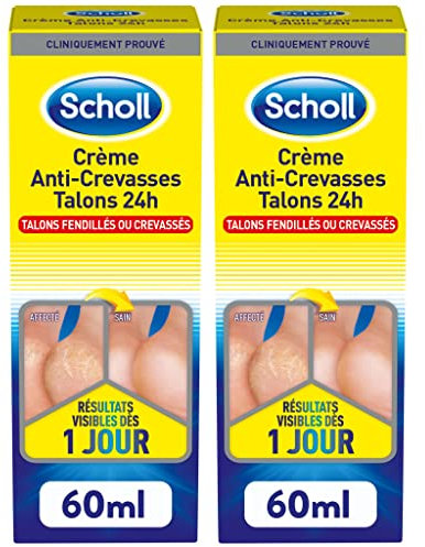 Scholl Behandlung gegen Risse an den Fersen, 60 ml, 2 Stück