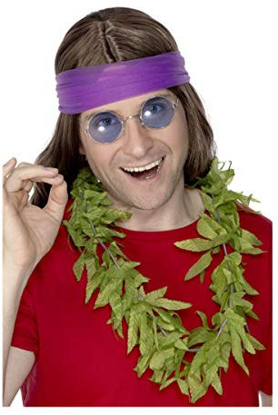 Graskette Kette Gras mit Blätter Cannabiskette Cannabis Hanfkette Halskette