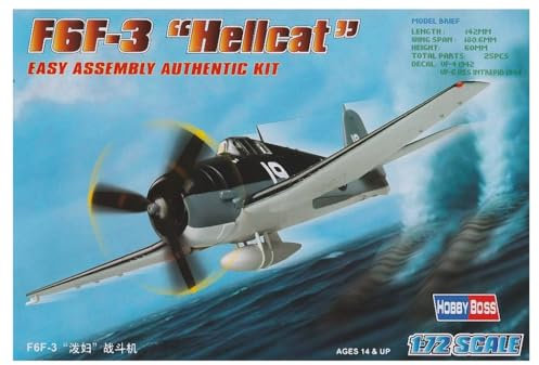 Hobby Boss 80256 Modellbausatz F6F-3 Hellcat