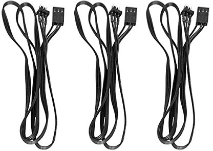 NesteQ nsk-3380 Kabel Audio und Video – Kabel Audio und Video (Stecker/Buchse, schwarz, 3-pin)