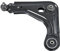 ATEC Germany 1x Querlenker Vorderachse, vorne links mit Lagerbuchse und Traggelenk Kompatibel mit FORD KA (RB_)