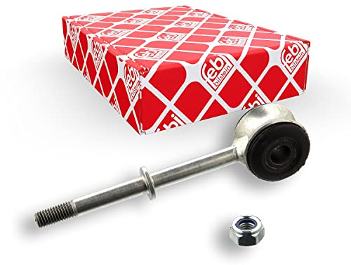 febi bilstein 17596 Verbindungsstange mit Sicherungsmutter, 1 Stück | Kompatibel mit: VOLVO 740, 740 Kombi, 760, 760 Kombi, 780, 940, 940 II, 940 II Kombi, 940 Kombi, 960, 960 II, 960 Kombi