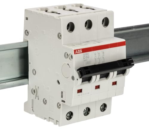 ABB S200 MCB Leitungsschutzschalter Typ D, 3-polig 50A 440V, Abschaltvermögen 6 kA System Pro M Compact