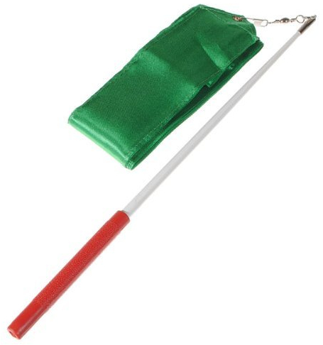Gymnastikband Tanzband Turnband Rhythmikband Wirbelband Schwungband mit Stab 4 m
