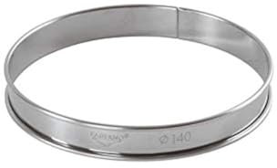 Paderno 47533-14 Anello per Torte, in Acciaio Inox, 14 cm