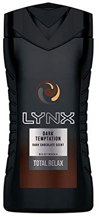 3pk of 225ml Lynx 12H Refreshing Dark Temptation Dark Chocolate Scent Body wash