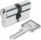 ABUS Türzylinder C73N Länge 45/45mm vs. mit 10 Schlüssel