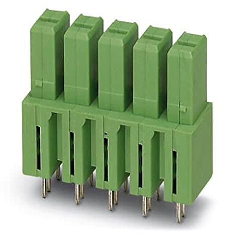 IPCV 5/4-G-7,62 Leiterplattensteckverbinder, 41 A, 630 V, 6 mm² Nennquerschnitt, Stundard, Grün, 4 Anzahl der Potenziale, 7.62mm Rastermaß, 5mm Pinlänge, IPCV 5/..-G Artikelfamilie, 50 Stück