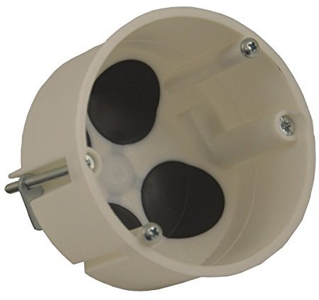 Kopos 2xDose für Hohlwand, luftdicht, Halogenfrei mit Durchstossmembrane, Weiss Gerätedose, Elektroinstallation, Elektro Montage