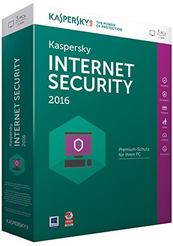 Kaspersky Internet Security 2016 - 3 PCs / 1 Jahr