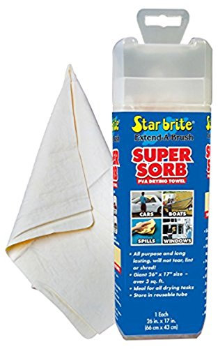 STAR BRITE 478114 Peau de chamois , Blanc
